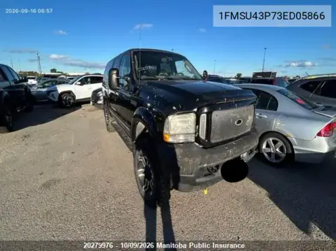 1FMSU43P73ED05866 — 2003 Ford Excursion, Кража, фото до ремонта