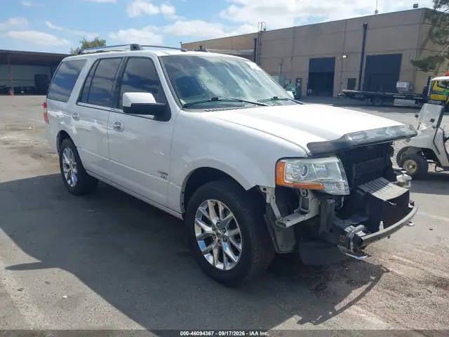 1FMJU2AT9FEF10142 Ford Expedition Limited 2015 — повреждение Передняя часть, фото до ремонта
