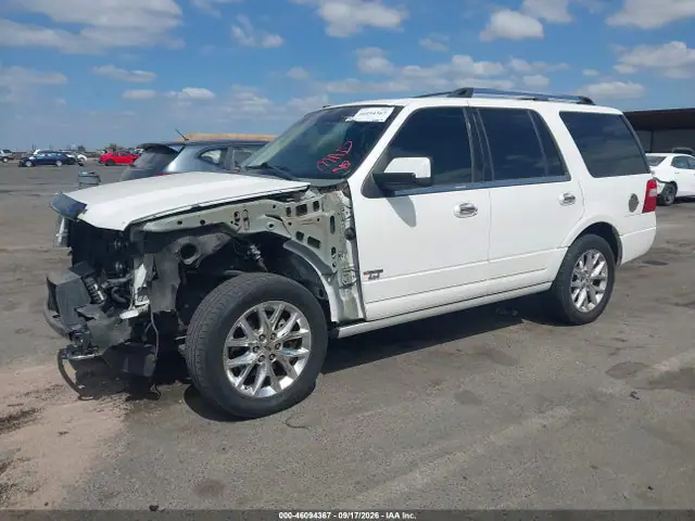 1FMJU2AT9FEF10142 — 2015 Ford Expedition Limited, фото 2 с аукциона IAAI 14.10.2026, Передняя часть