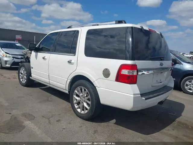 1FMJU2AT9FEF10142 — 2015 Ford Expedition Limited, фото 3 с аукциона IAAI 14.10.2026, Передняя часть