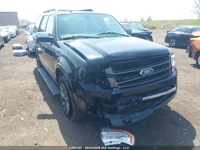 1FMJU2AT0HEA71643 — 2017 Ford Expedition Limited, Передняя часть (Front), фото до ремонта