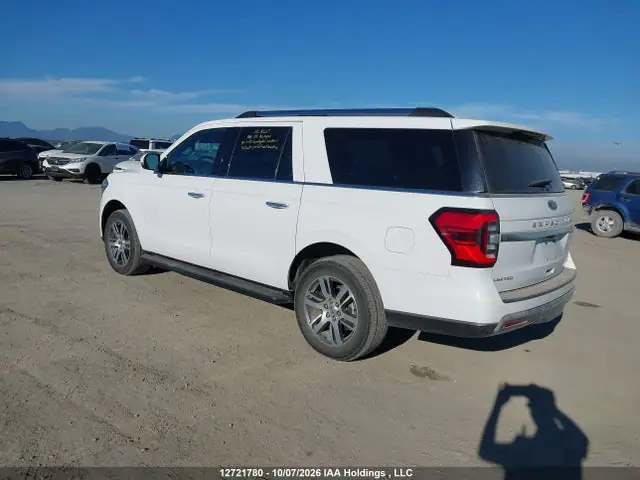 1FMJK2A87REA52932 — 2024 Ford Expedition Max Limited, фото 3 с аукциона IAAI 14.10.2026, Передняя часть