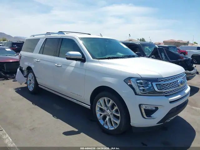 1FMJK1MT4JEA61246 — 2018 Ford Expedition Max Platinum, Правый бок (Right Side), фото до ремонта
