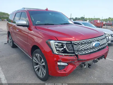 1FMJK1LTXLEA07163 — 2020 Ford Expedition Platinum Max, Передняя часть (Front End), фото до ремонта