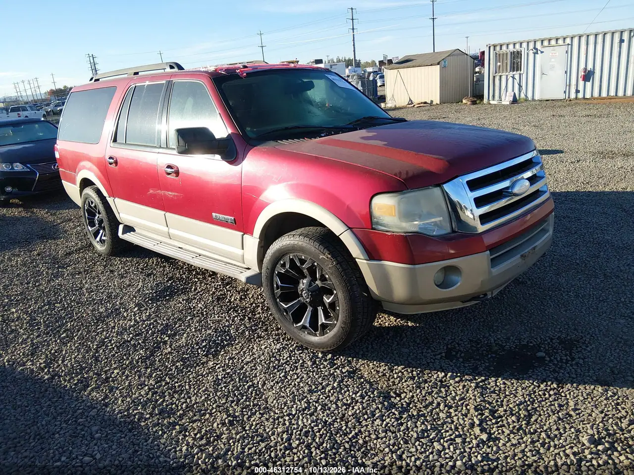 1FMFK18577LA19840 Ford Expedition 2007 — повреждение Задняя часть слева, фото до ремонта