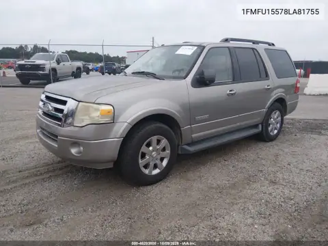 2008 Ford Expedition Xlt VIN 1FMFU15578LA81755 фото 2
