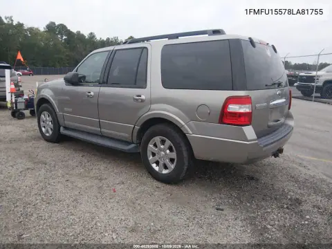 2008 Ford Expedition Xlt VIN 1FMFU15578LA81755 фото 3