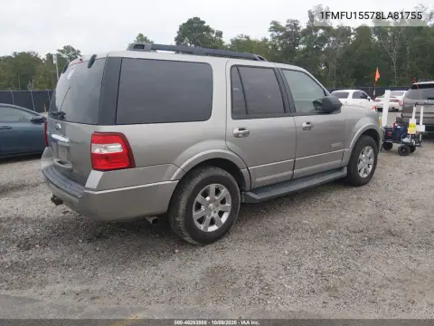 2008 Ford Expedition Xlt VIN 1FMFU15578LA81755 фото 4