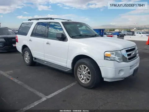 1FMJU1J53DEF17841 — 2013 Ford Expedition, Возвращение во владение, фото до ремонта