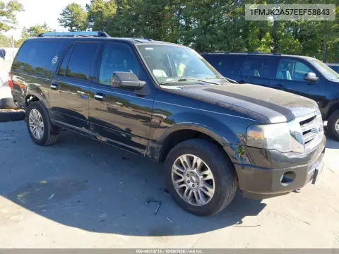 1FMJK2A57EEF58843 — 2014 Ford Expedition, Левая / Правая сторона, фото до ремонта