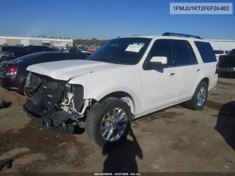 2015 Ford Expedition Limited VIN 1FMJU1KT2FEF26482 фото 3