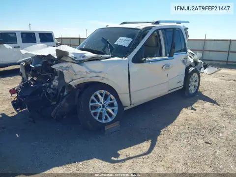 1FMJU2AT9FEF21447 — 2015 Ford Expedition, фото 2 с аукциона IAAI, Задняя часть