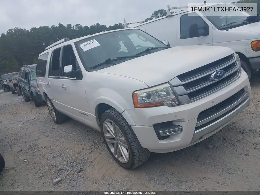 2017 Ford Expedition El Platinum VIN 1FMJK1LTXHEA43927 фото 2