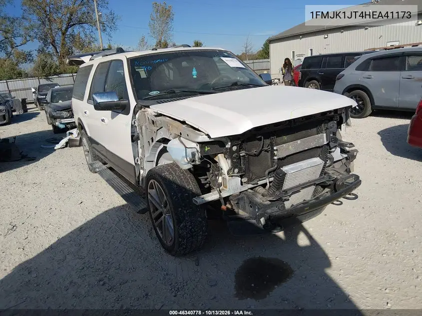 1FMJK1JT4HEA41173 — 2017 Ford Expedition, фото 2 с аукциона IAAI, Передняя часть