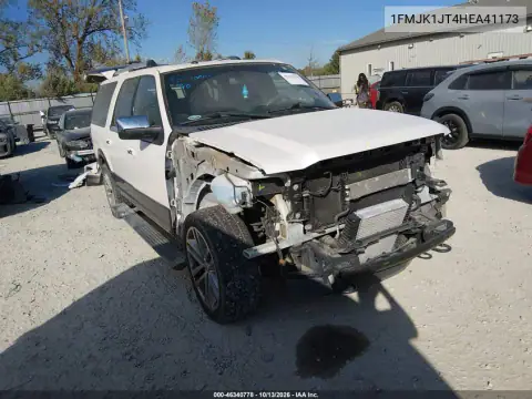 1FMJK1JT4HEA41173 — 2017 Ford Expedition, Передняя часть, фото до ремонта