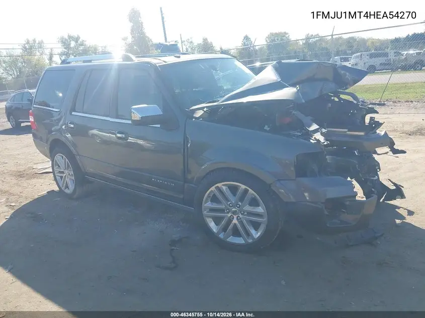 1FMJU1MT4HEA54270 Ford Expedition 2017 — повреждение Передняя часть, фото до ремонта