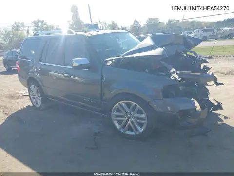 1FMJU1MT4HEA54270 — 2017 Ford Expedition, Передняя часть, фото до ремонта