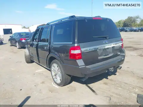 1FMJU1MT4HEA54270 — 2017 Ford Expedition, фото 3 с аукциона IAAI, Передняя часть