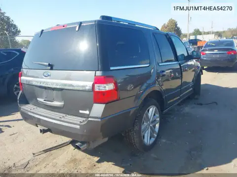 1FMJU1MT4HEA54270 — 2017 Ford Expedition, фото 4 с аукциона IAAI, Передняя часть