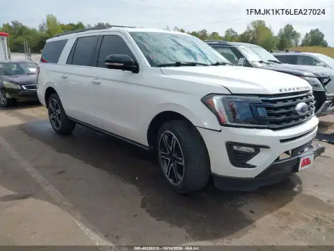 1FMJK1KT6LEA27024 — 2020 Ford Expedition, Левый бок, фото до ремонта