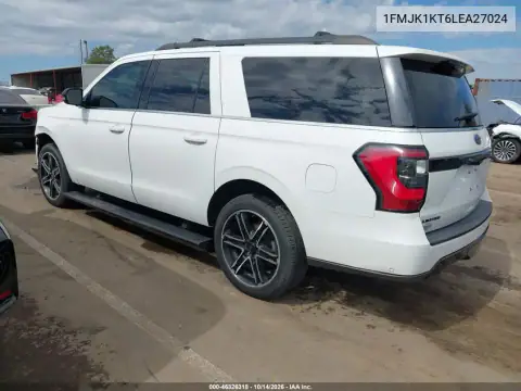 1FMJK1KT6LEA27024 — 2020 Ford Expedition, фото 4 с аукциона IAAI, Левый бок