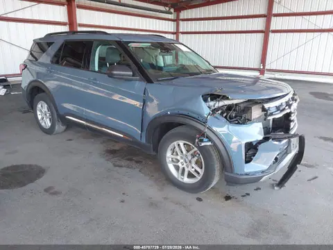 1FMUK8DH7SGA80171 — 2025 Ford Explorer Active, Передняя часть (Front End), фото до ремонта