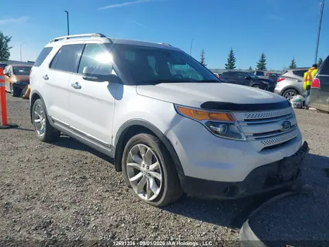 1FM5K8F83EGB69791 — 2014 Ford Explorer Limited, Передняя часть (Front), фото до ремонта