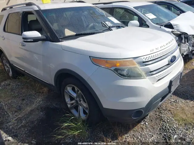 1FM5K8F89FGA10856 — 2015 Ford Explorer Limited, Задняя часть (Rear), фото до ремонта