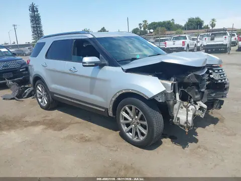 1FM5K7F89GGA72642 — 2016 Ford Explorer Limited, Передняя часть (Front End), фото до ремонта