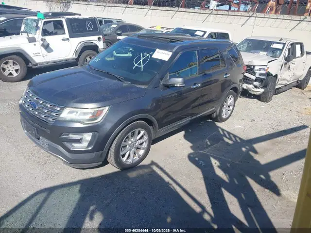 1FM5K7F82GGC49712 — 2016 Ford Explorer Limited, фото 2 с аукциона IAAI 14.10.2026, Подтопление пресной водой