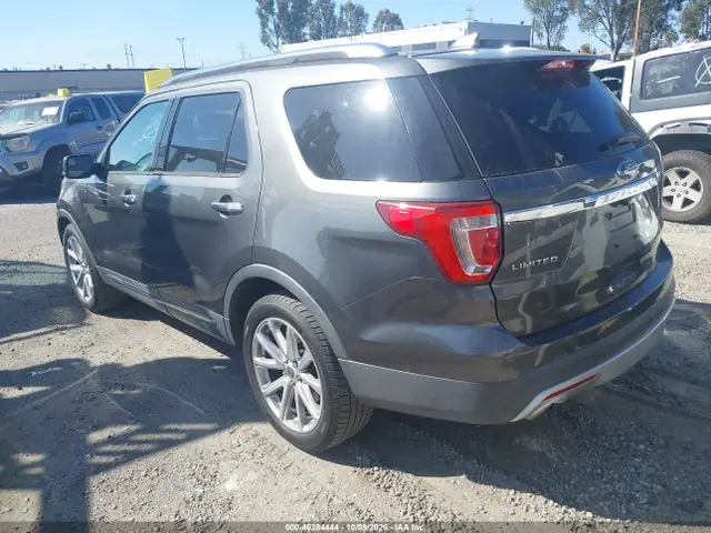1FM5K7F82GGC49712 — 2016 Ford Explorer Limited, фото 3 с аукциона IAAI 14.10.2026, Подтопление пресной водой