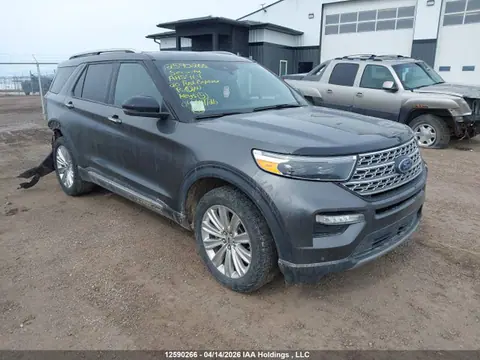 1FMSK8FH4LGA85964 — 2020 Ford Explorer Limited, Задняя часть (Rear), фото до ремонта