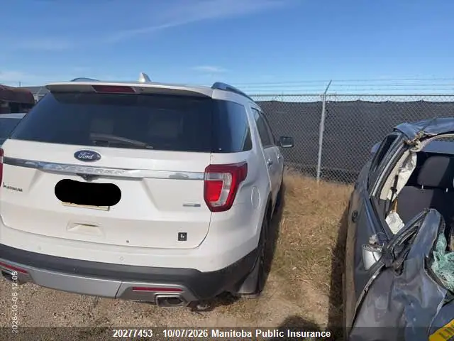 1FM5K8HT7HGA05367 — 2017 Ford Explorer Platinum Ecoboost, фото 4 с аукциона IAAI 14.10.2026, Передняя часть