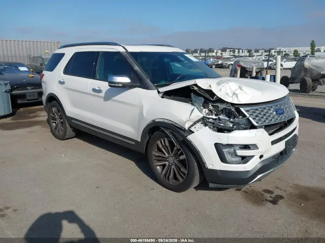 2016 Ford Explorer Platinum VIN 1FM5K8HT2GGC47823 фото 1