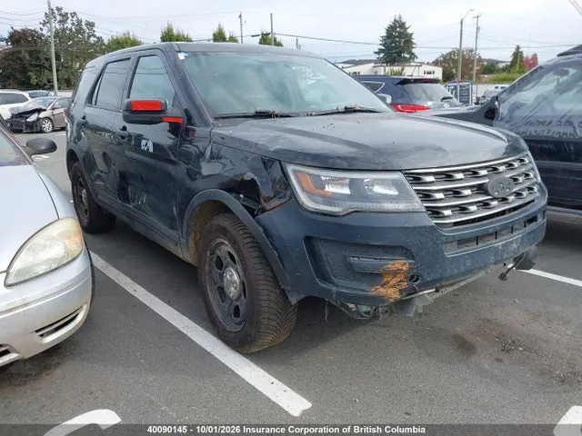 2017 Ford Explorer Police Interceptor VIN 1FM5K8ARXHGC10583 фото 1