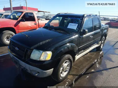 2002 Ford Explorer Sport Trac VIN 1FMZU67E42UB79683 фото 3