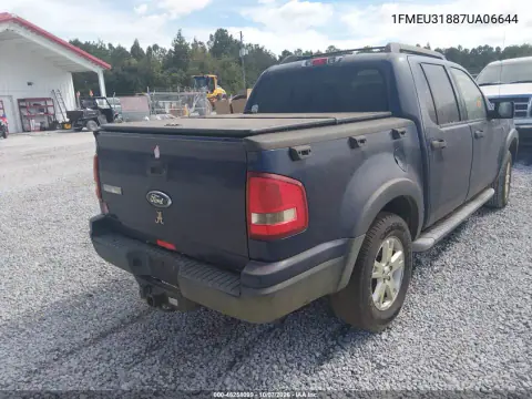 2007 Ford Explorer Sport Trac Xlt VIN 1FMEU31887UA06644 фото 4