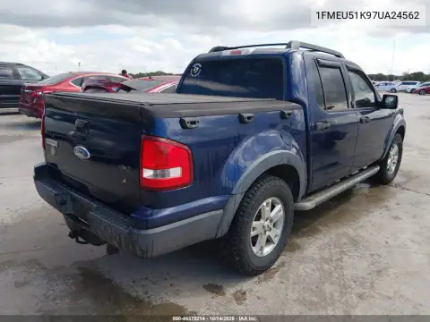1FMEU51K97UA24562 — 2007 Ford Explorer Sport TRAC, фото 5 с аукциона IAAI, Естественный износ
