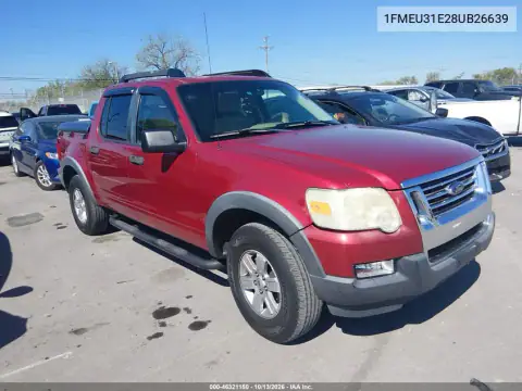 1FMEU31E28UB26639 — 2008 Ford Explorer Sport TRAC, Справа сзади, фото до ремонта