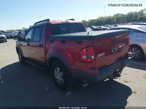 1FMEU31E28UB26639 — 2008 Ford Explorer Sport TRAC, фото 4 с аукциона IAAI, Справа сзади