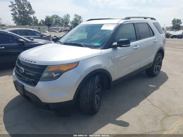 1FM5K8GT4FGA87640 — 2015 Ford Explorer Sport, фото 2 с аукциона IAAI 30.09.2026, Передняя часть справа