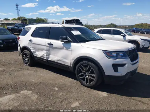 1FM5K8GT3JGA86875 — 2018 Ford Explorer Sport, Правый бок (Right Side), фото до ремонта
