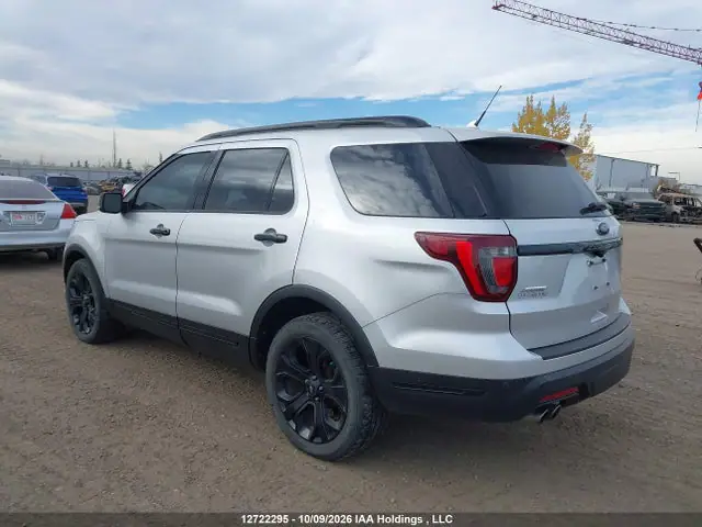 1FM5K8GT2KGA33845 — 2019 Ford Explorer Sport, фото 3 с аукциона IAAI 14.10.2026, Град