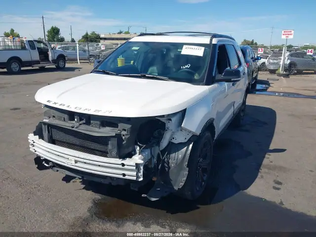 1FM5K8GT2KGB40605 — 2019 Ford Explorer Sport, фото 2 с аукциона IAAI 30.09.2026, Передняя часть