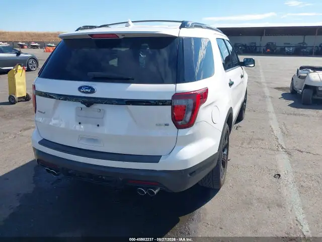 1FM5K8GT2KGB40605 — 2019 Ford Explorer Sport, фото 4 с аукциона IAAI 30.09.2026, Передняя часть