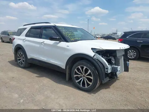 1FMSK8KH7PGA47432 — 2023 Ford Explorer ST-Line, Передняя часть (Front), фото до ремонта
