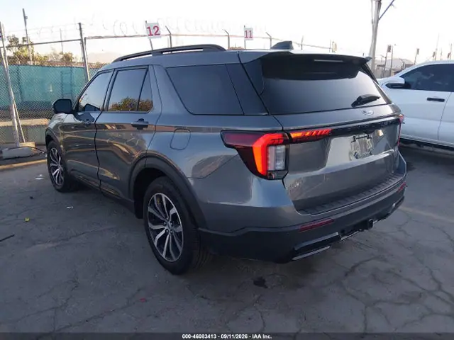 1FMUK7KH9SGB17329 — 2025 Ford Explorer ST-Line, фото 3 с аукциона IAAI 14.10.2026, Передняя часть