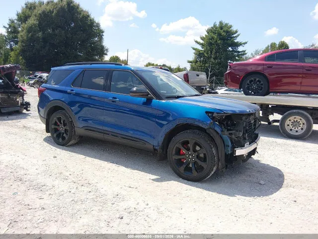2020 Ford Explorer St VIN 1FM5K8GC3LGC90837 фото 1