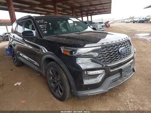 1FM5K8GC4LGD17740 — 2020 Ford Explorer ST, Задняя часть (Rear), фото до ремонта