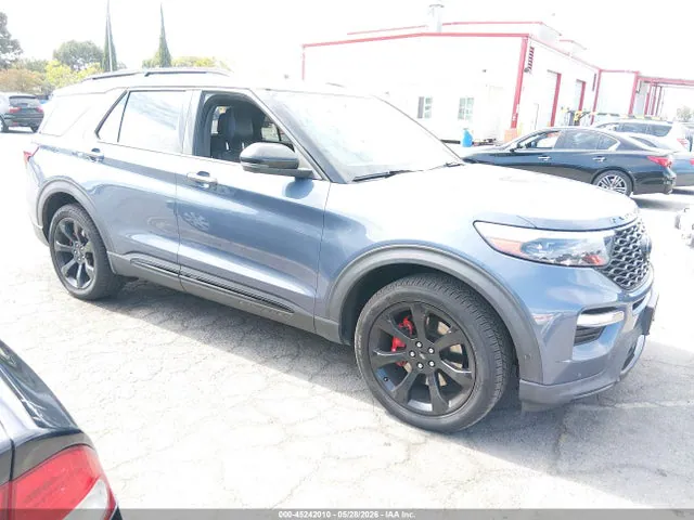 2021 Ford Explorer St VIN 1FM5K8GC7MGA95888 фото 1